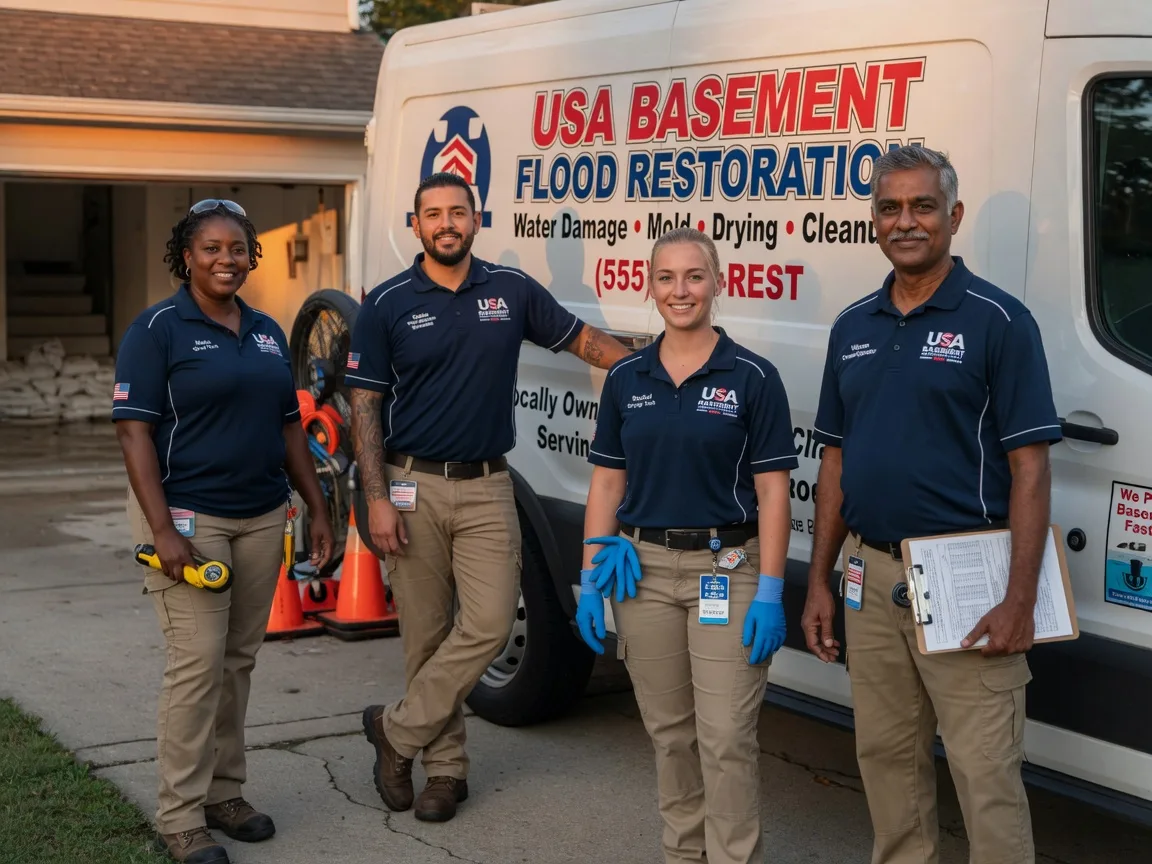Basement Flood Cleanup company in Posen, IL